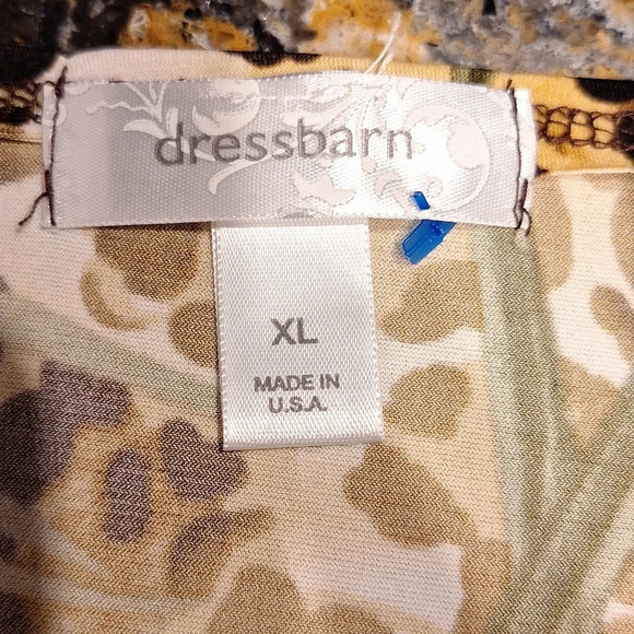 Womens Dressbarn casual stretch cap sleeve regular size top XL - Picture 4 of 5